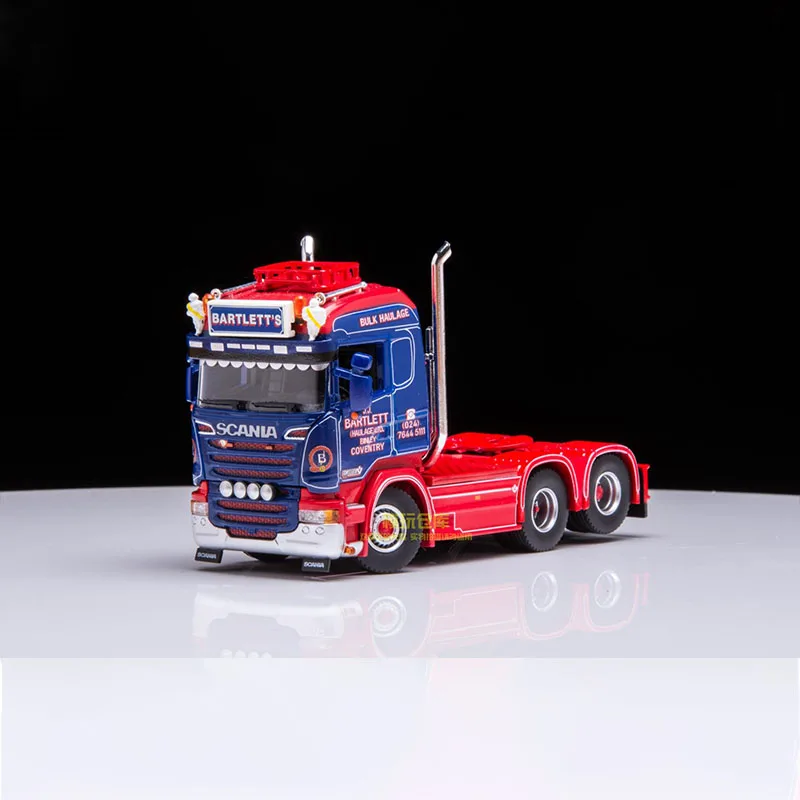 Diecast 1:64 Scale Revive Tractor R Truck Head Simulation Alloy Car Model Static Display Collectible Gift Ornament Souvenir Toy