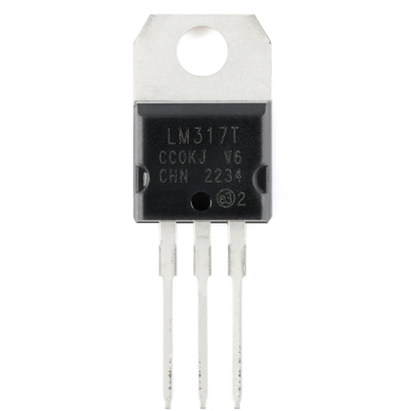 10 PCS LM317T T0-220 regulador ajustável de três terminais LM317 TO220