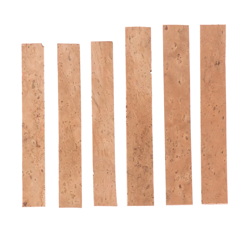 10 قطعة/الوحدة مختلفة الحجم الكلارينيت الفلين المشترك الفلين ورقة لملحقات الآلات الموسيقية الساكسفون