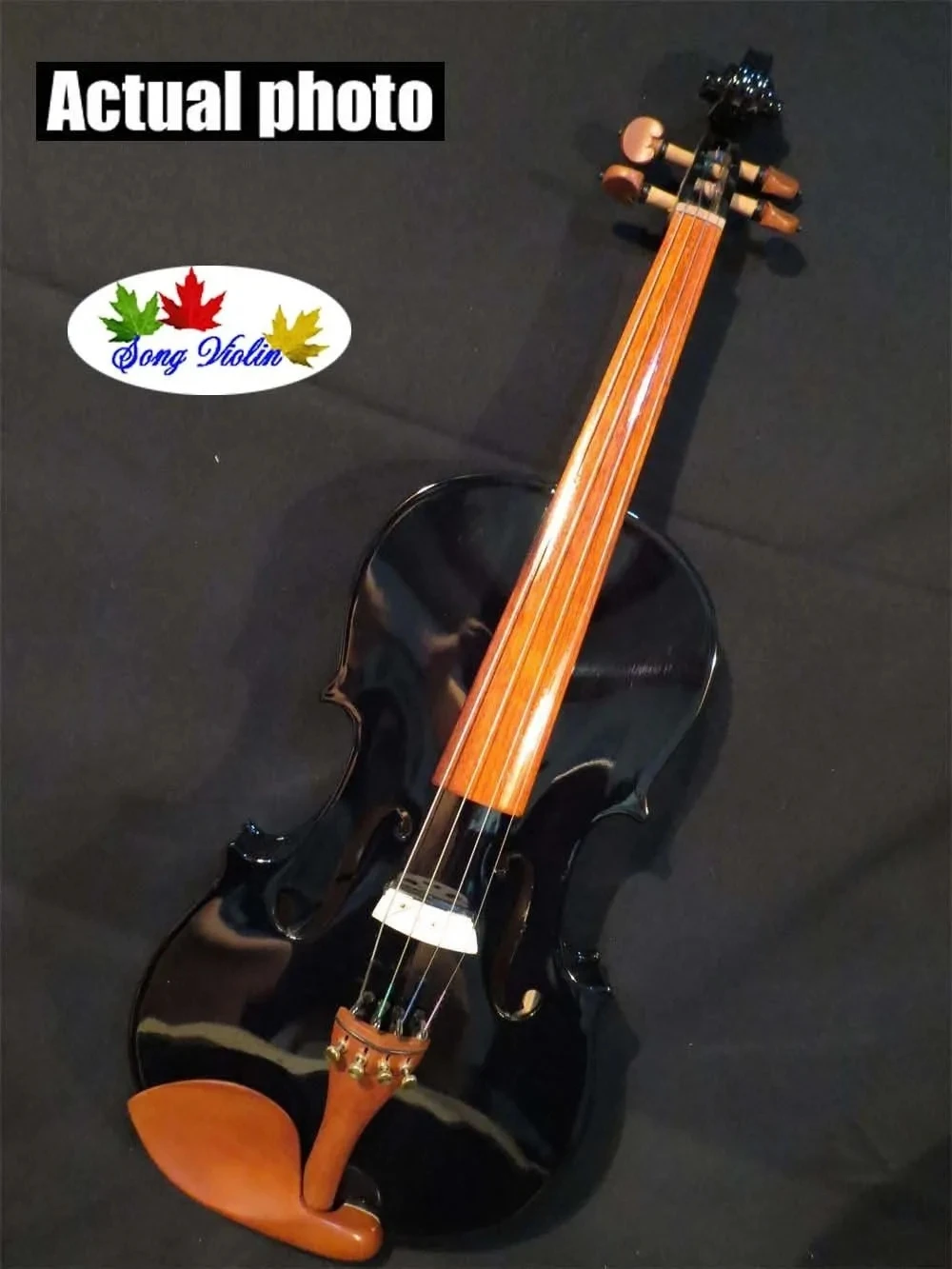 

Black varnish colors 16" electric acoustic viola,Wonderful Sound #8587