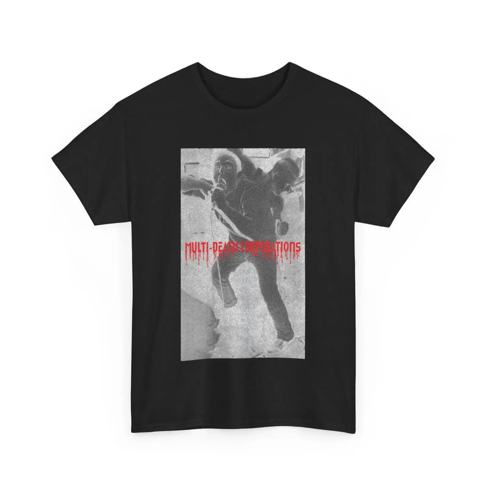 MDC T Shirt Multi Death Corporations American Hardcore Punk 7 colorways vintage Washed Unisex Casual homme graphic