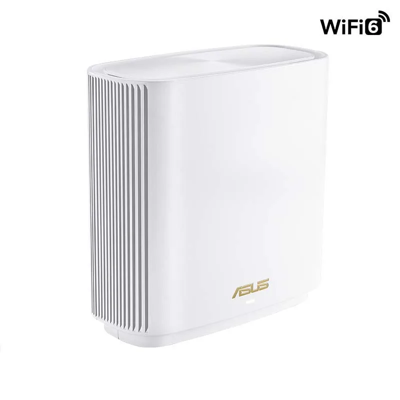 

ASUS XT8 ZenWiFi 1-2 Packs Whole-Home Tri-Band Mesh WiFi 6 System Coverage up to 5,500sq.ft or 6+Rooms, 6.6Gbps WiFi Router