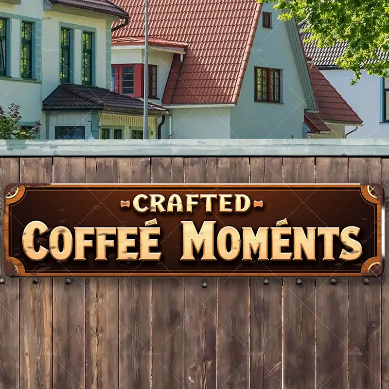 1Pc Metal Sign, 4X1…