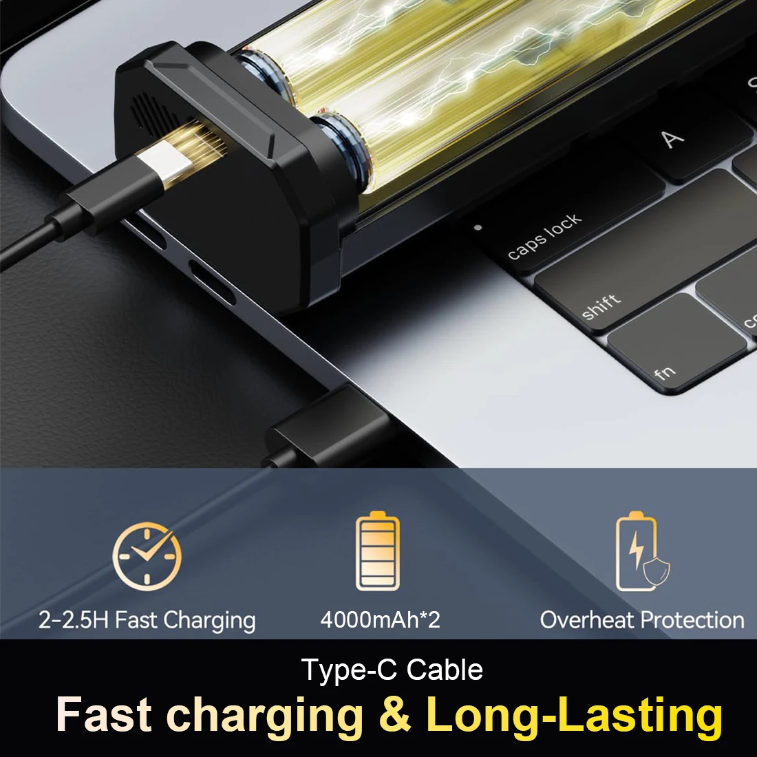 U7Pro Mini Turbo Fan Jet (150000 RPM), Velocidade 52 m/s Portátil - Espanador de ar comprimido LED elétrico, para teclado, carro, PC, limpeza doméstica