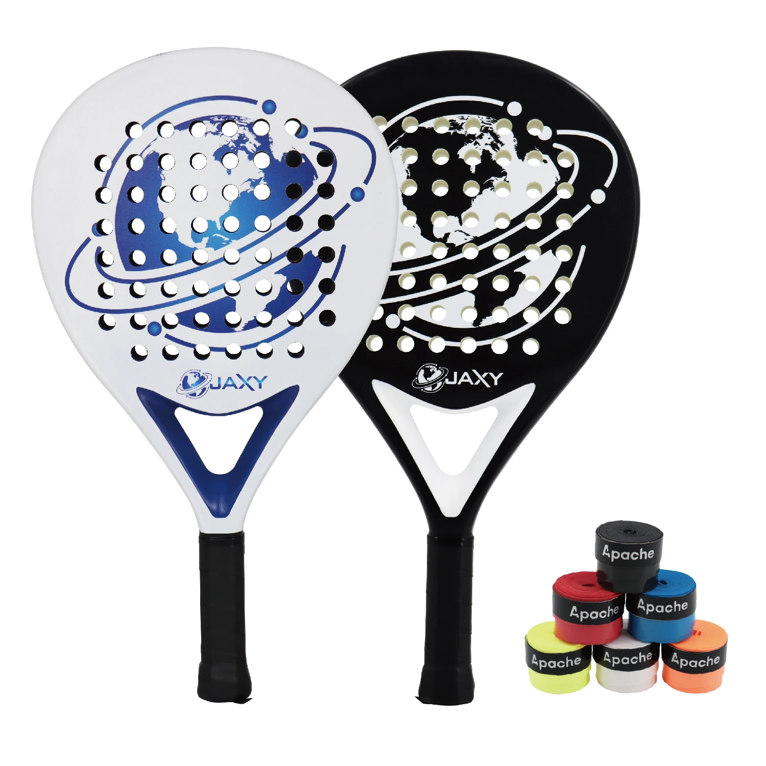 Lightweight Carbon Fiber Paddle Racket Full Carbon Fiber Rough Surface Eva Soft Memory Foam Core High Balance Training Racket