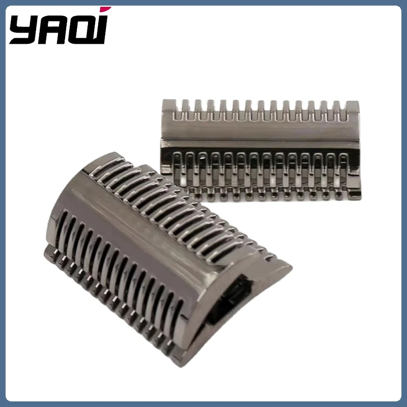 YAQI Мужская безопасная бритвенная головка из цинкового сплава Gunmetal Mellon для мужских бритв, сменный аксессуар, модная бритвенная головка высокого качества