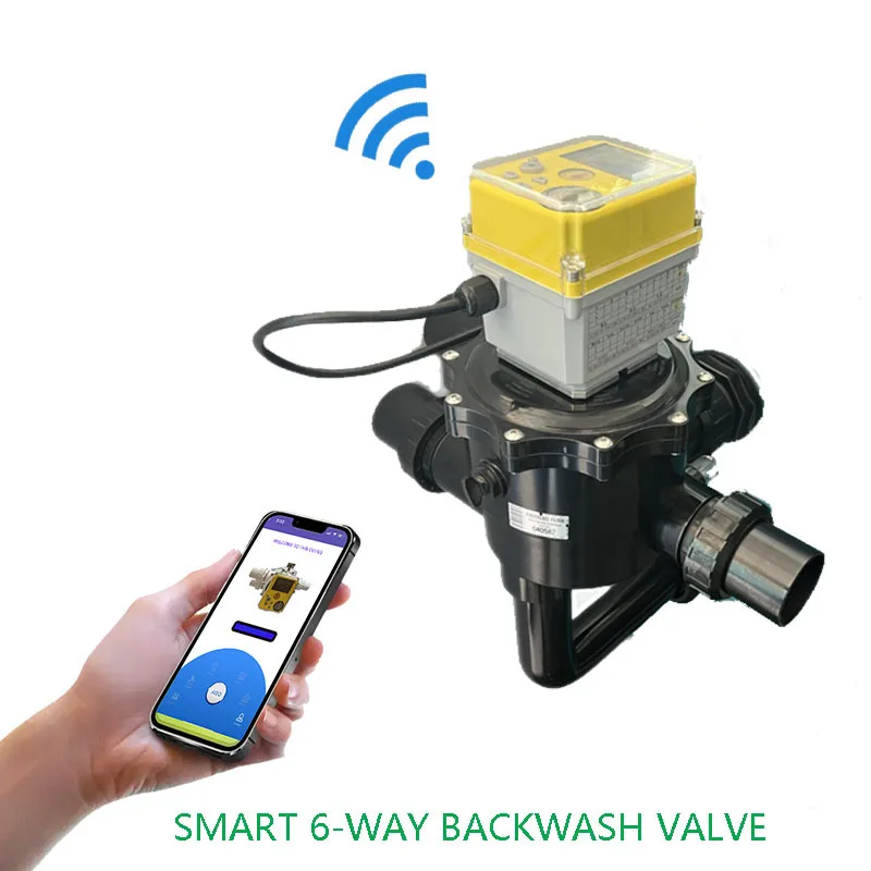 Pressure and time control pump, fully automatic swimming pool sand tank filter, intelligent sand tank backwash valve, automati