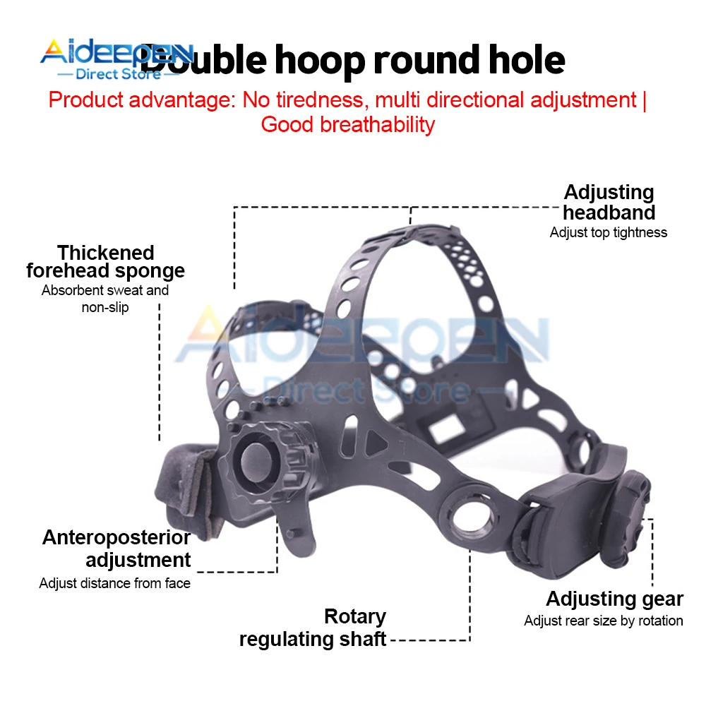 Регулируемый сменный головной убор, сварочный шлем, аксессуары, регулируемый сварочный шлем, головной ремень