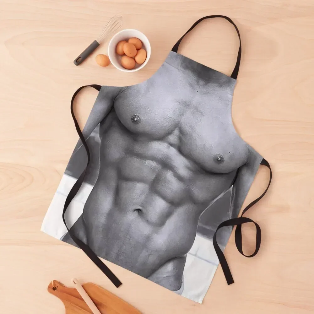 

Muscle Apron Cute Kitchen Accessories innovative kitchen and home items painters man chef uniform Apron
