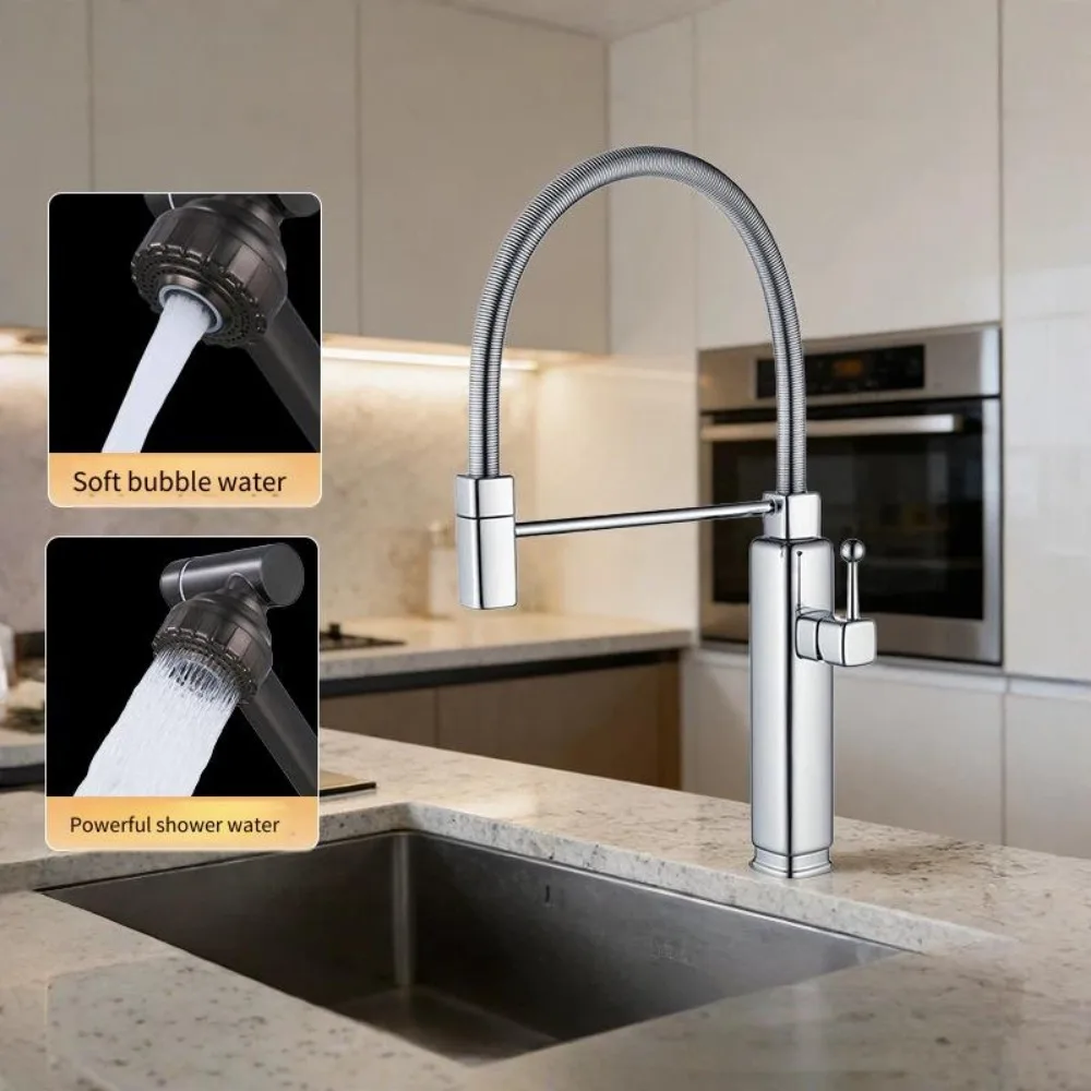 Universal Basin Mixer Tap for Home Decoration Hardware Bathroom Facilities Kitchen Sink Tap Modern Minimalist Style