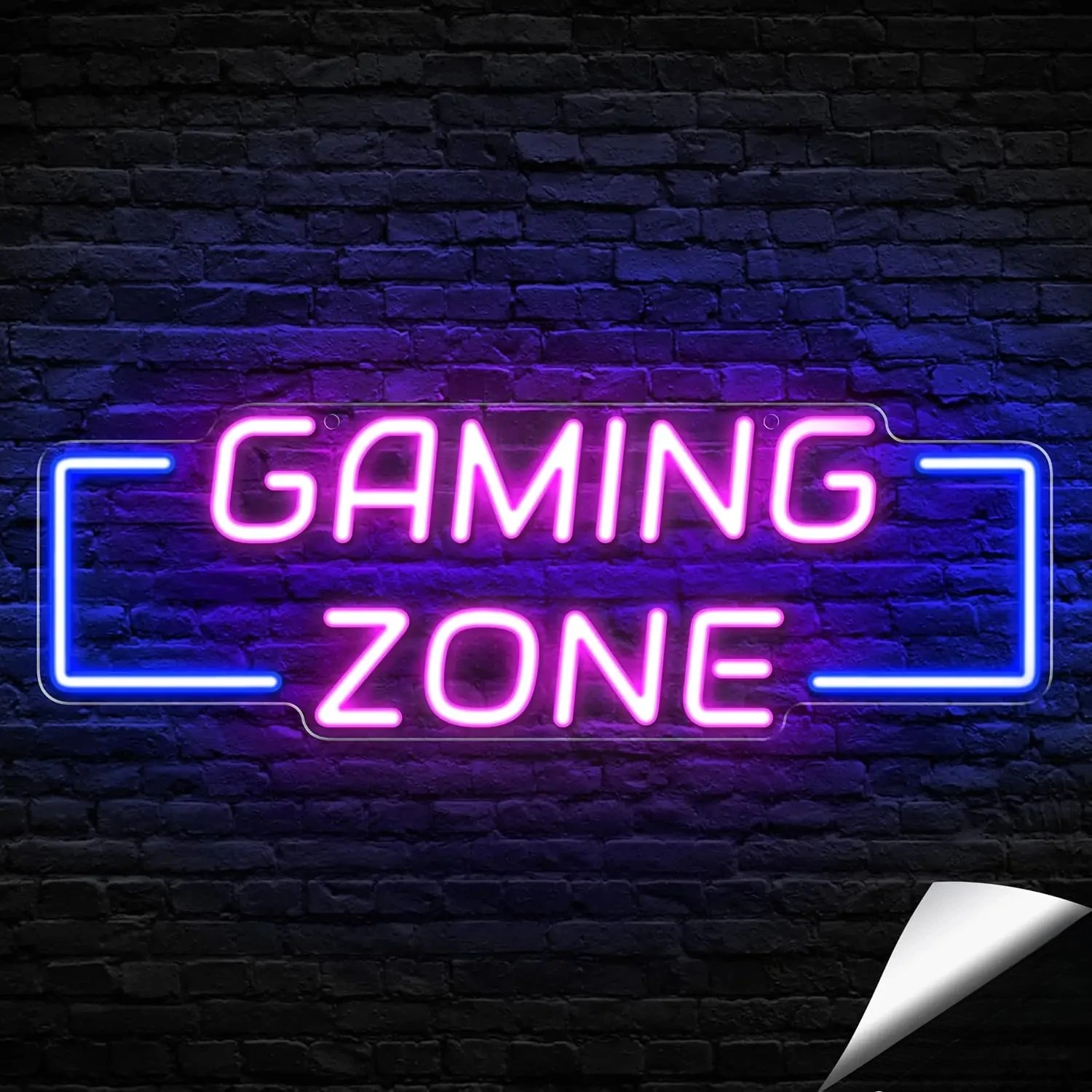 Gaming Zone Neon Sign USB LED  - مراجعة Esports Gaming Zone وسعره