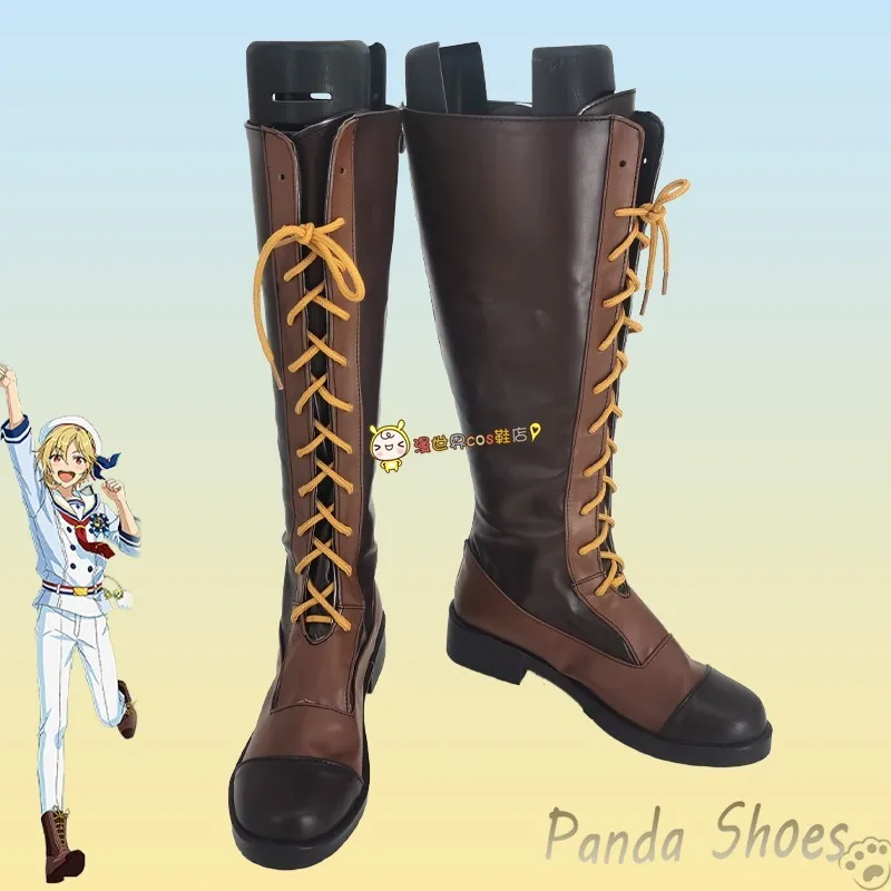 

Ensemble Stars Nito Nazuna Cosplay Shoes Comic Anime Game Rabits Cos Long Boots Cosplay Costume Prop Shoes for Halloween Party