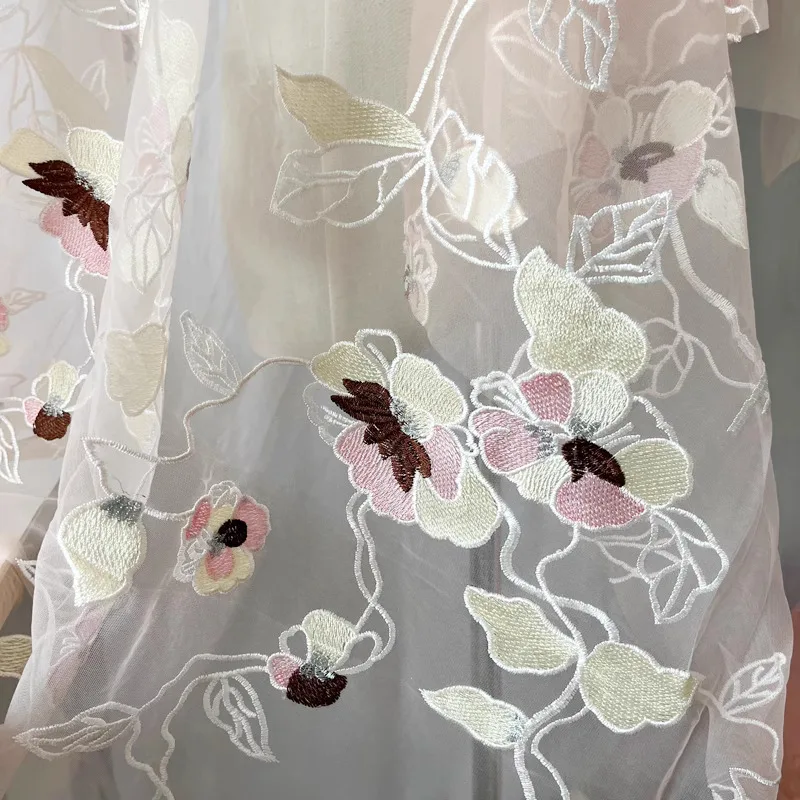 

1 ярд, цветная сетка, лоскутное шитье, цветочная лоза, материал для вышивки, сделай сам, юбки с вышивкой, шторы, ткань для шитья