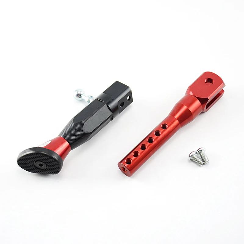 Adjustable Motorcycle Metal Foot Bracket Kick Side Bracket Durable Corrosion Resistant Bracket Scooter Stand Accessories