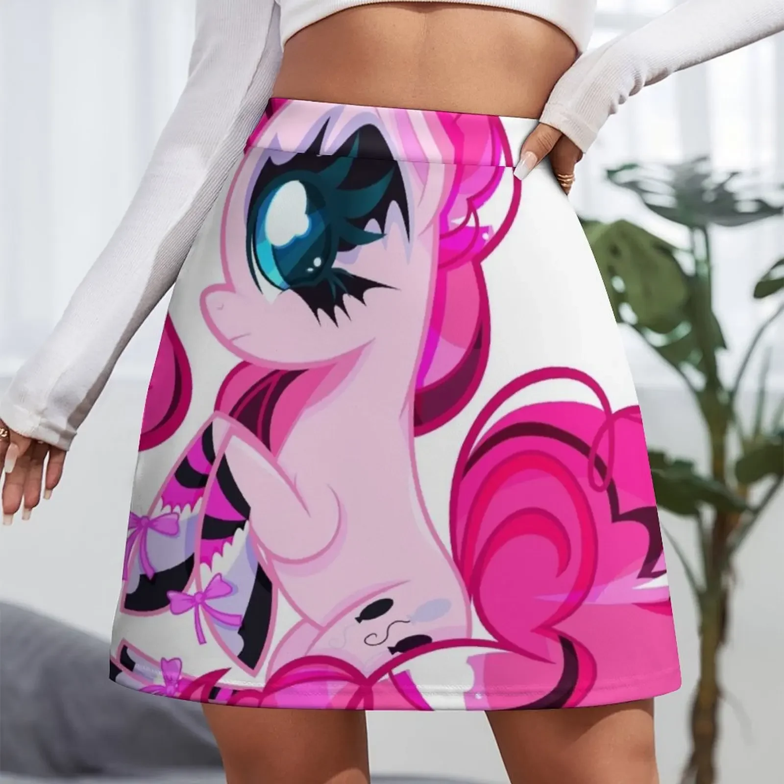 Pinkie Punk Mini Skirt korean women's clothes night club outfits skirts for womans skirt sets Mini Skirt