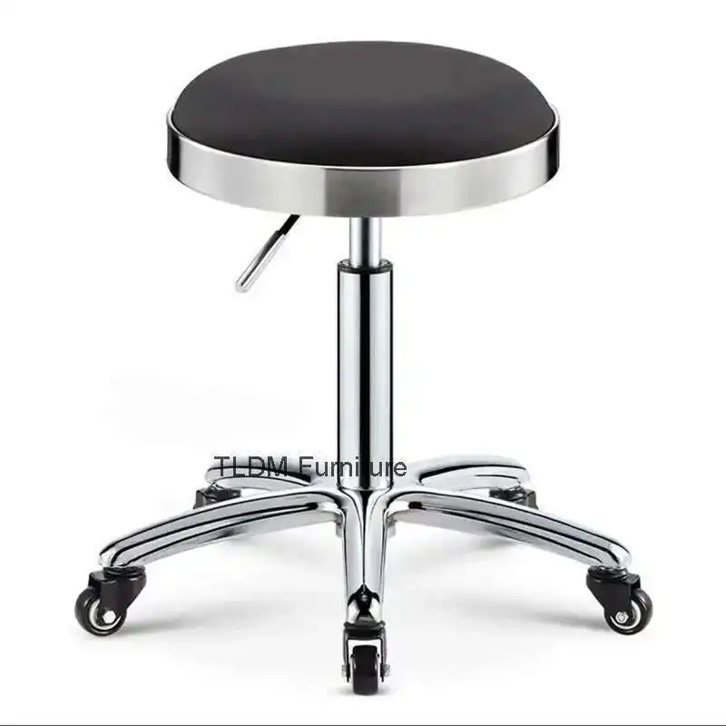 كراسي استقبال لصالون التجميل كرسي صالة الأظافر للنساء أثاث الأظافر منضدة الزينة Barberia Silla Barberia مرآة سبا الشعر