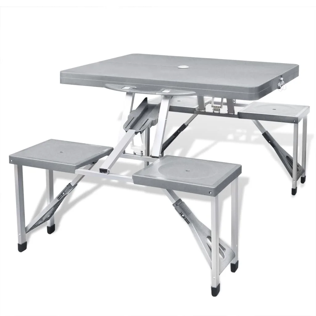 Foldable Aluminum camping Table 60x45 cm