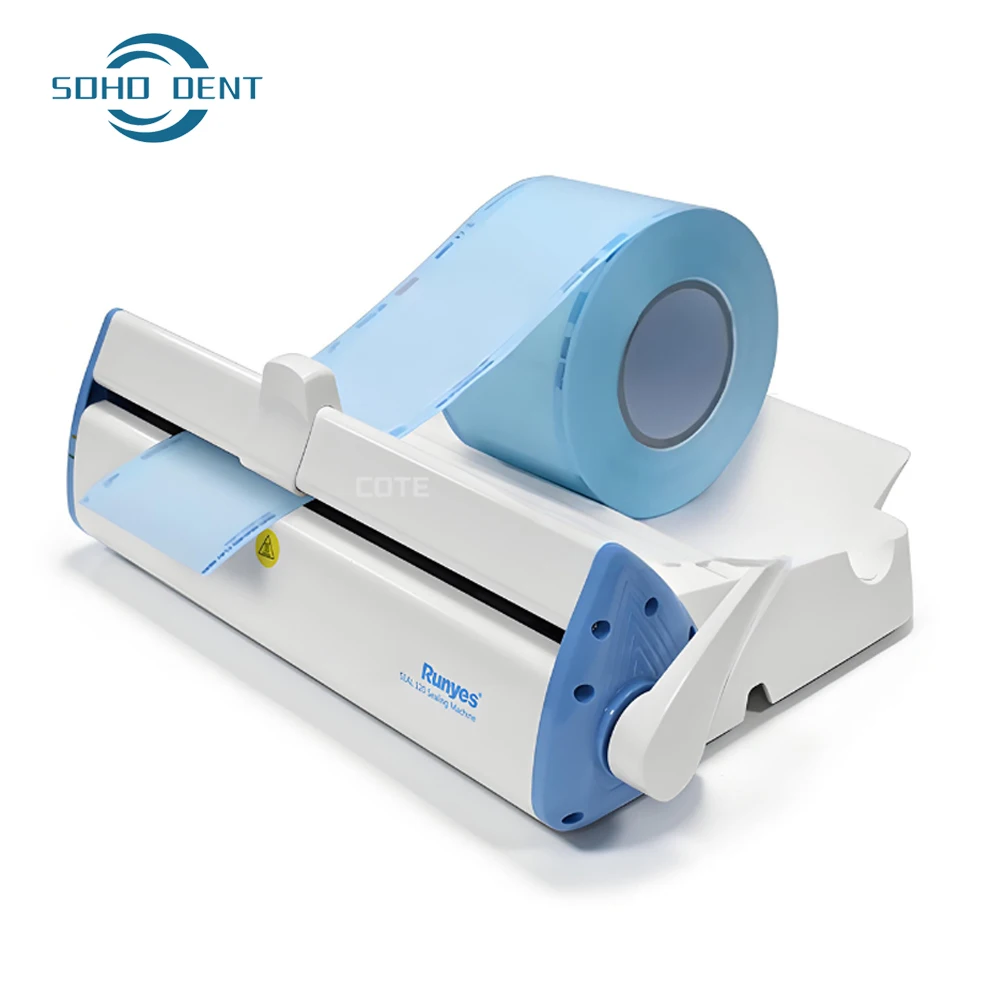 

Runyes Seal 120 Dental Sealing Machine for Sterilization Package Runyes Packing Machine Seal for Clinic Lab Equipment