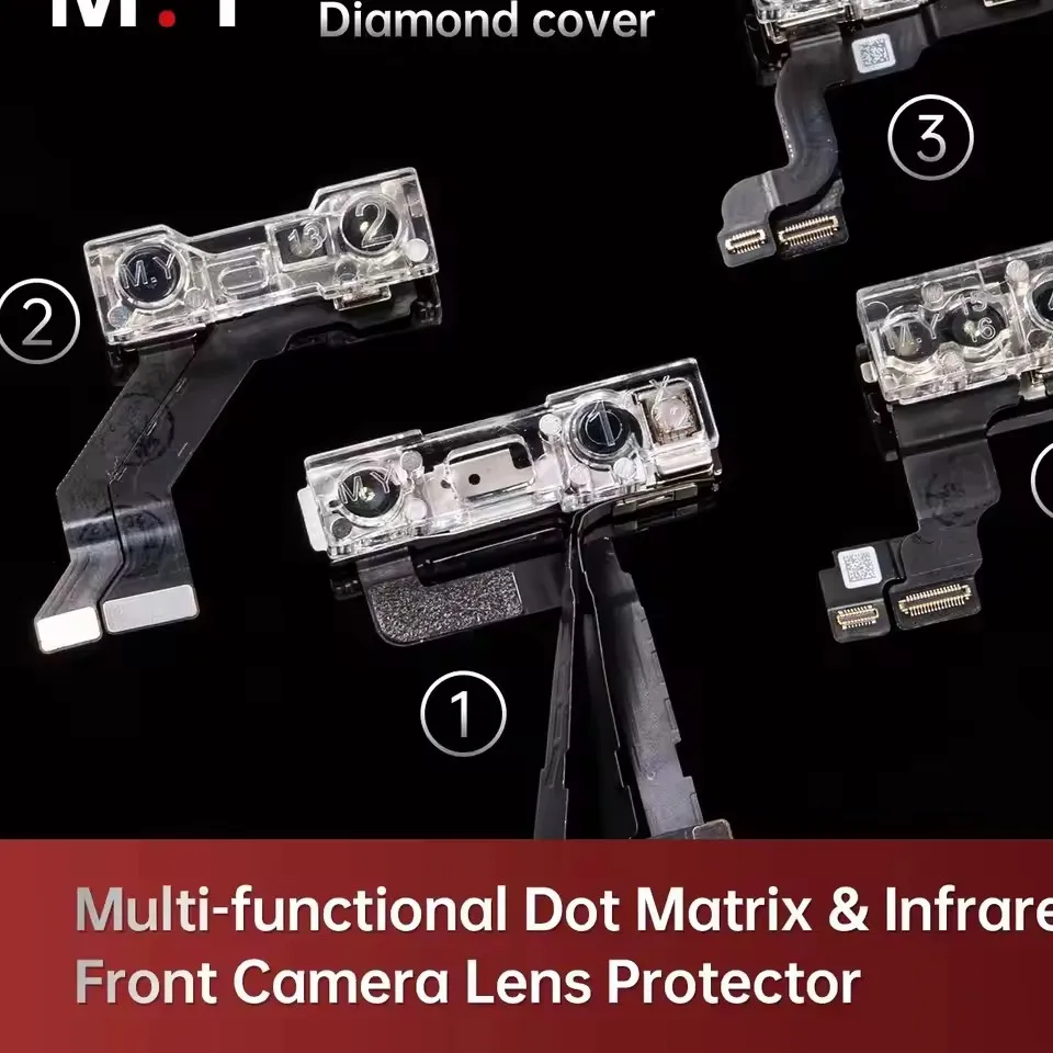 Mr. Yang Diamond Cover Dust Proof Ensure Accurate Face ID for iPhone X-17Pro Max Front Camera Repair Front Camera Lens Protector