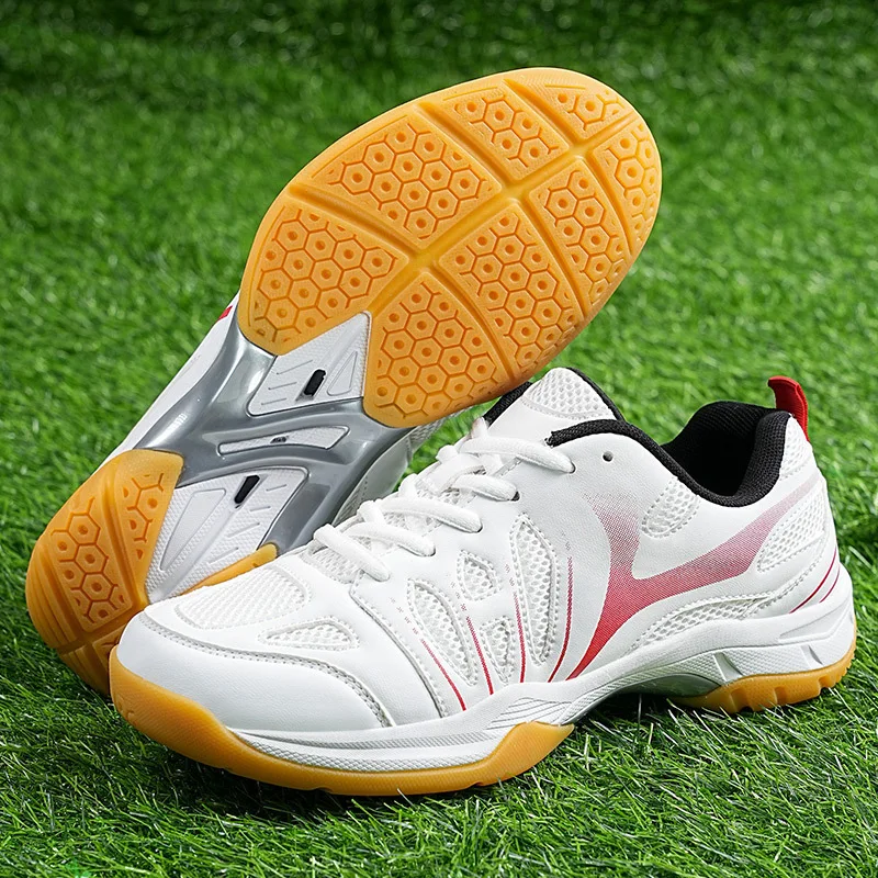 New badminton shoes men's breathable and non-slip adult adolescent students indoor and outdoor sports training feather