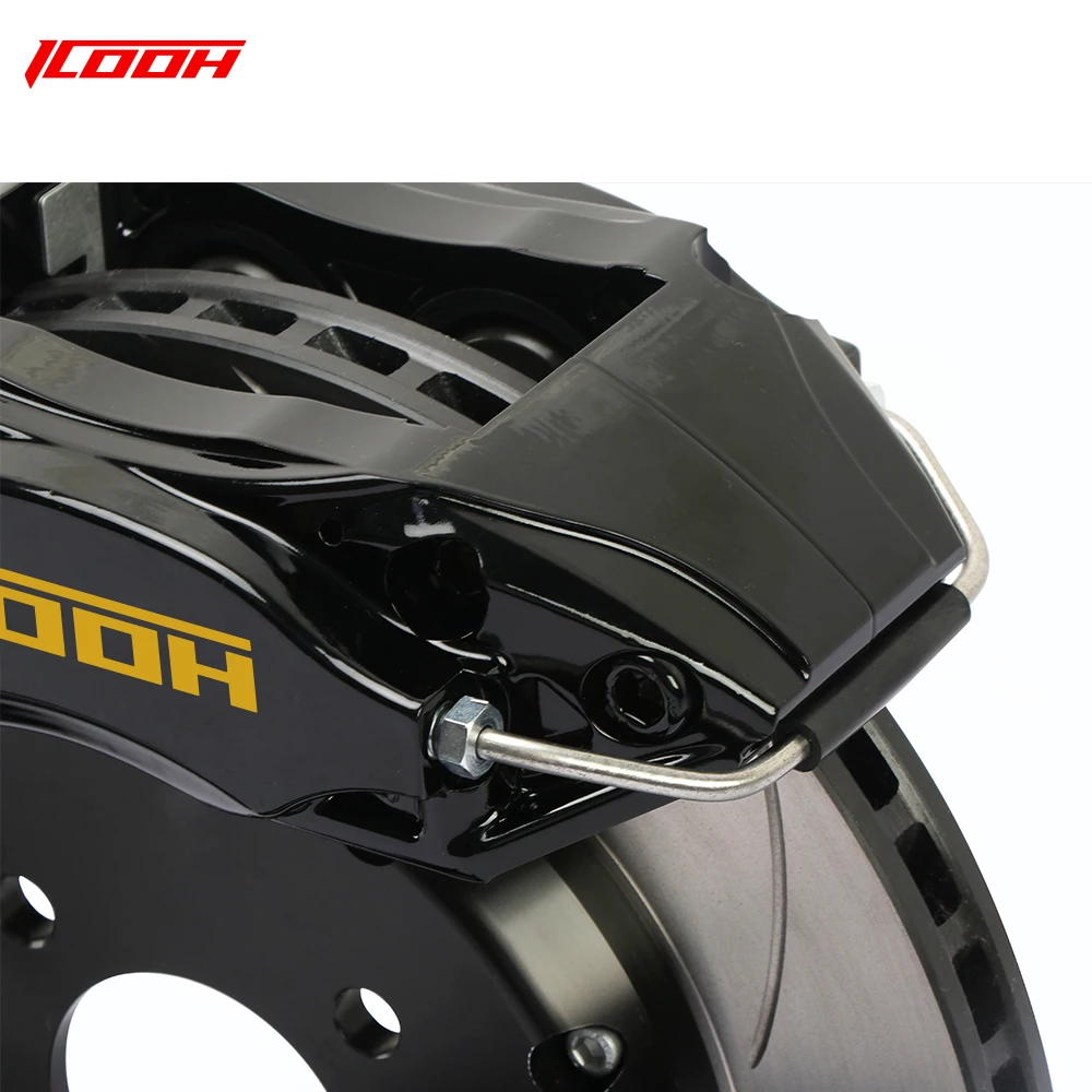 Icoh personalizza 4 Pot kit pinza freno grande in lega di alluminio ricambio Auto per Honda Accord Civic EP3 FK7