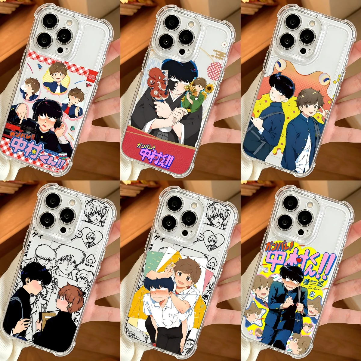 Anime Go For It NakamuraS Phone Case For Samsung Galaxy S26 S25 S24 S23 S22 S21 S20 Edge FE Ultra Plus 4G 5G Anti Fall TPU Cover