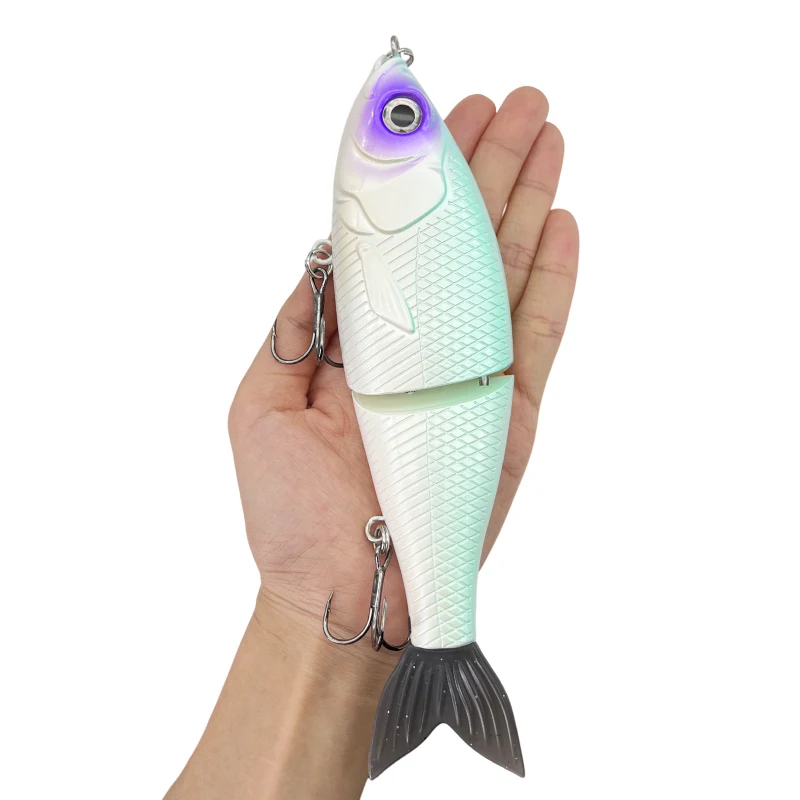 Swimbaits Pike Trout Glide Baits Minnow Hard Bass Angelköder 19 cm/89,5 g – Detail 13
