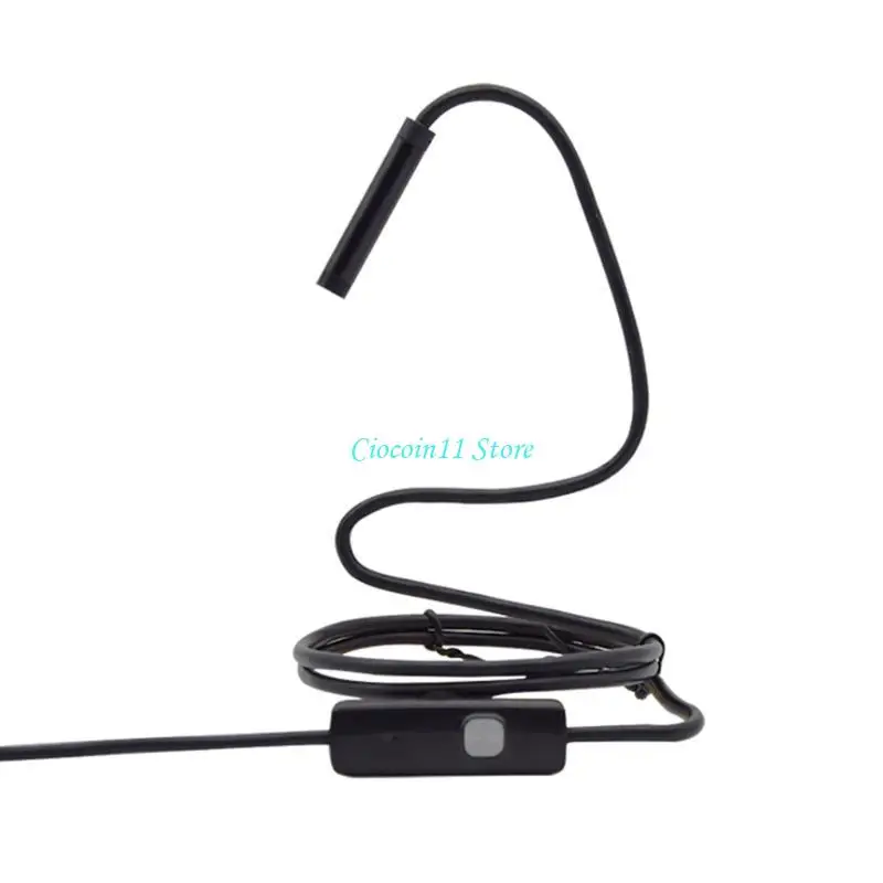 Y1UB Endoscope Camera Snake Sewer Industrial Pipings Borescope Car Inspection Endoscopy Waterproof For Cellphone