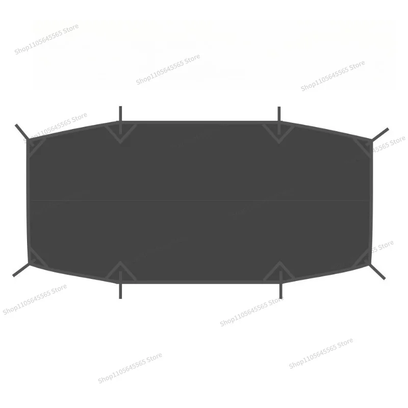 Holiday Mountain Residence 10.9 Inflatable Tent Floor Cloth Waterproof and Dirty Protective Pad Oxford Cloth