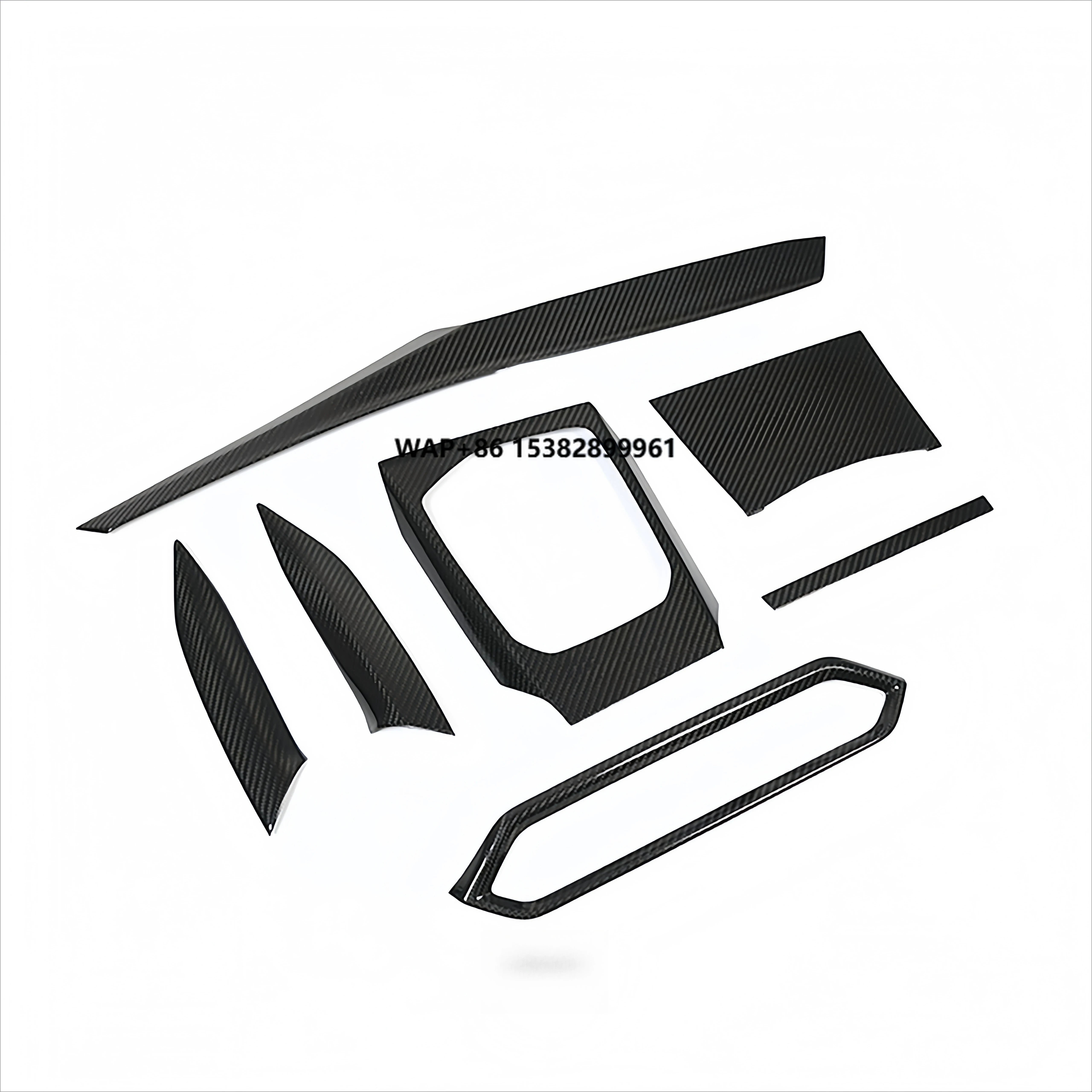 

For 3/4 Series G20 G21 G22 M3 G80 M4 G82 G28 Carbon Fiber Car Dashboard Center Console Decoration Trim Cover Kit 7 Pcs 22-23