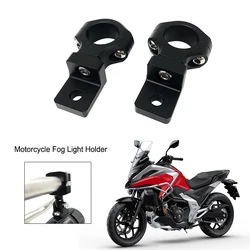 2022 For Honda NC750X CB400X CB500X CB650R X-ADV 750 GL1800 Bumper Spotlight Auxiliary Lamp Bracket Led Head Light Tube Clamp