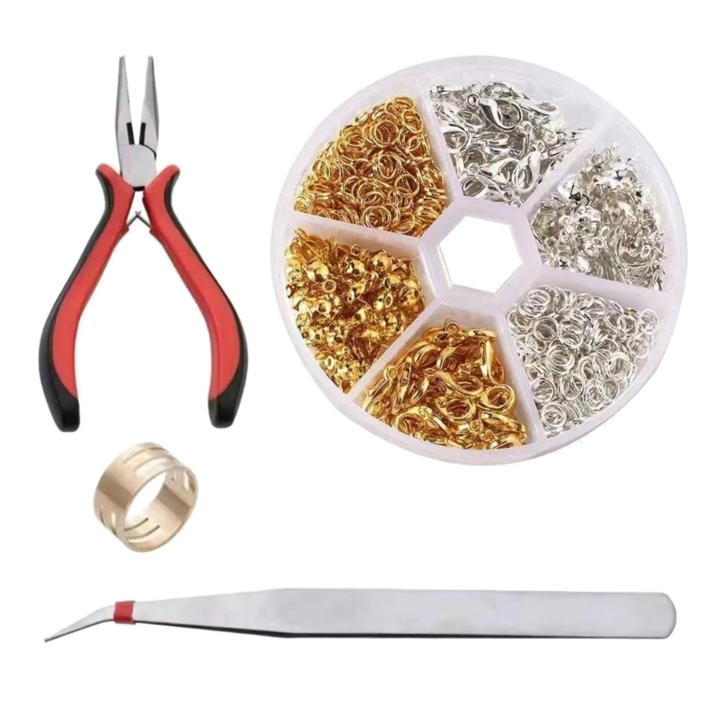 Jewelry Making Jewellery Findings and Pliers Set Reliable Jewelry Components
