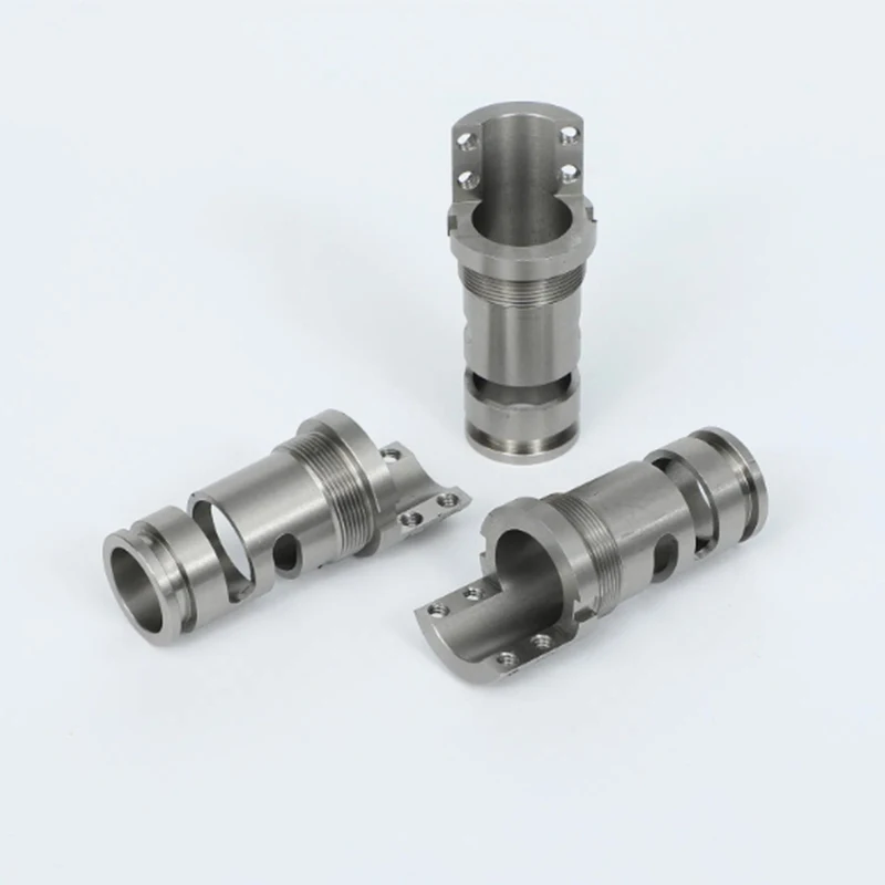 Custom CNC Machining Services High-Strength Stainless Steel Mechanical Drive Shaft Bushing Accessories