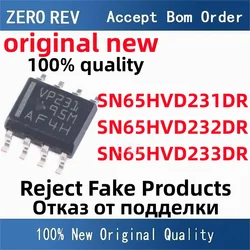 2 pièces 100% nouveau SN65HVD233DR VPRam SOIC-8 SOP8 tout nouveau original puces ic