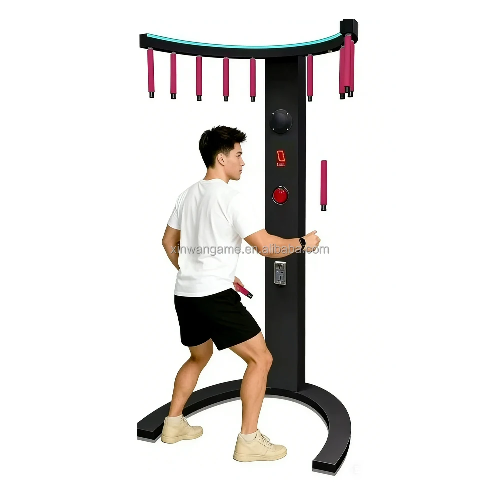 Hand Eye Challenge Response Quick Of Eye Deft Of Hand Fun Falling Sticks Arcade Coin Operated Game Machine Sports Gaming Console