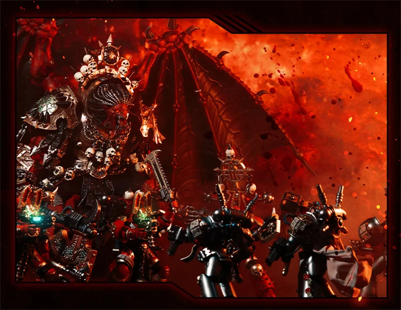 【Only Cloak】JOYTOY ウォーハンマー40K 1/18スケール ワールドイーターズ アングロン デーモン プリマーチ オブ カーン 布製マント スカート アクセサリー モデル