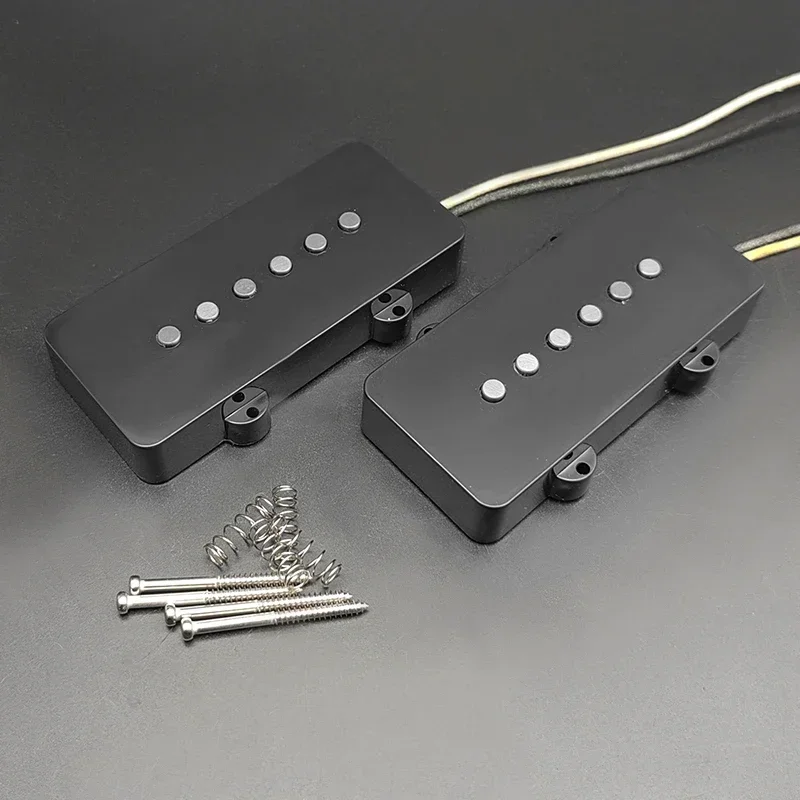 

Alnico 5 Vintage Single Coil J-M Pickups 6 String Electric Gutiar Pickup N-8.1K B-8.8K Black