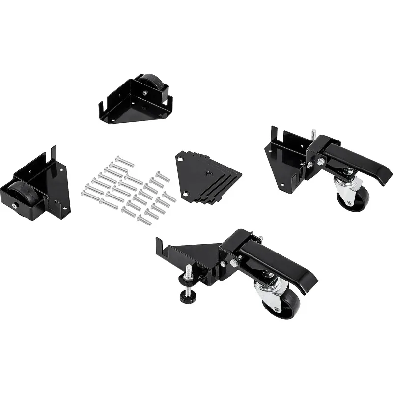 SucceBuy Mobile Base Heavy  Universal Mobile Base Stand Swivel Wheels for Woodworking Equipment Bandsaw Power Tools Machines