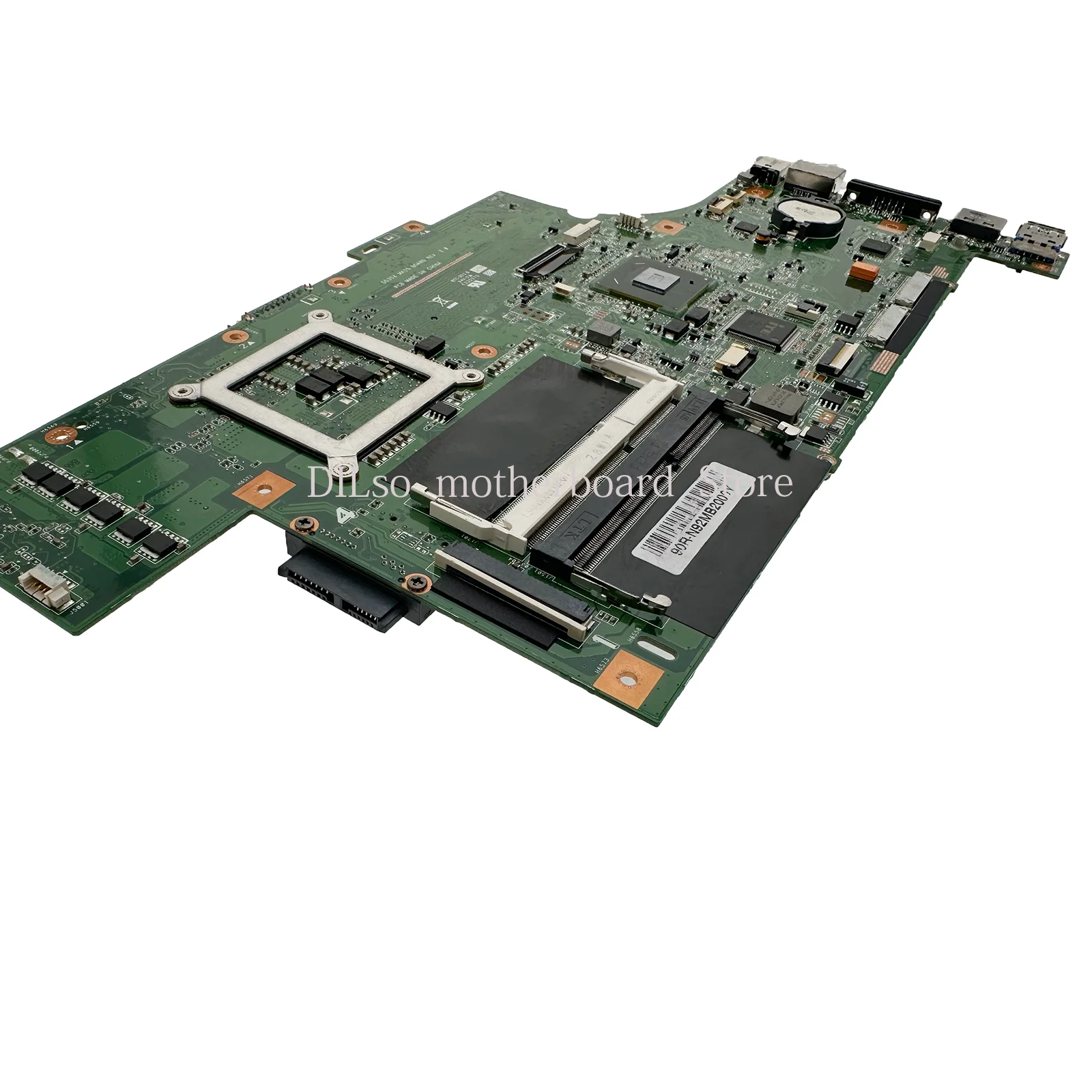 Kefu g53sx für asus g53s g53sw vx7 vx7s mainboard 4 steckplätze ram laptop motherboard rev2.0 testa rbeit 2,0