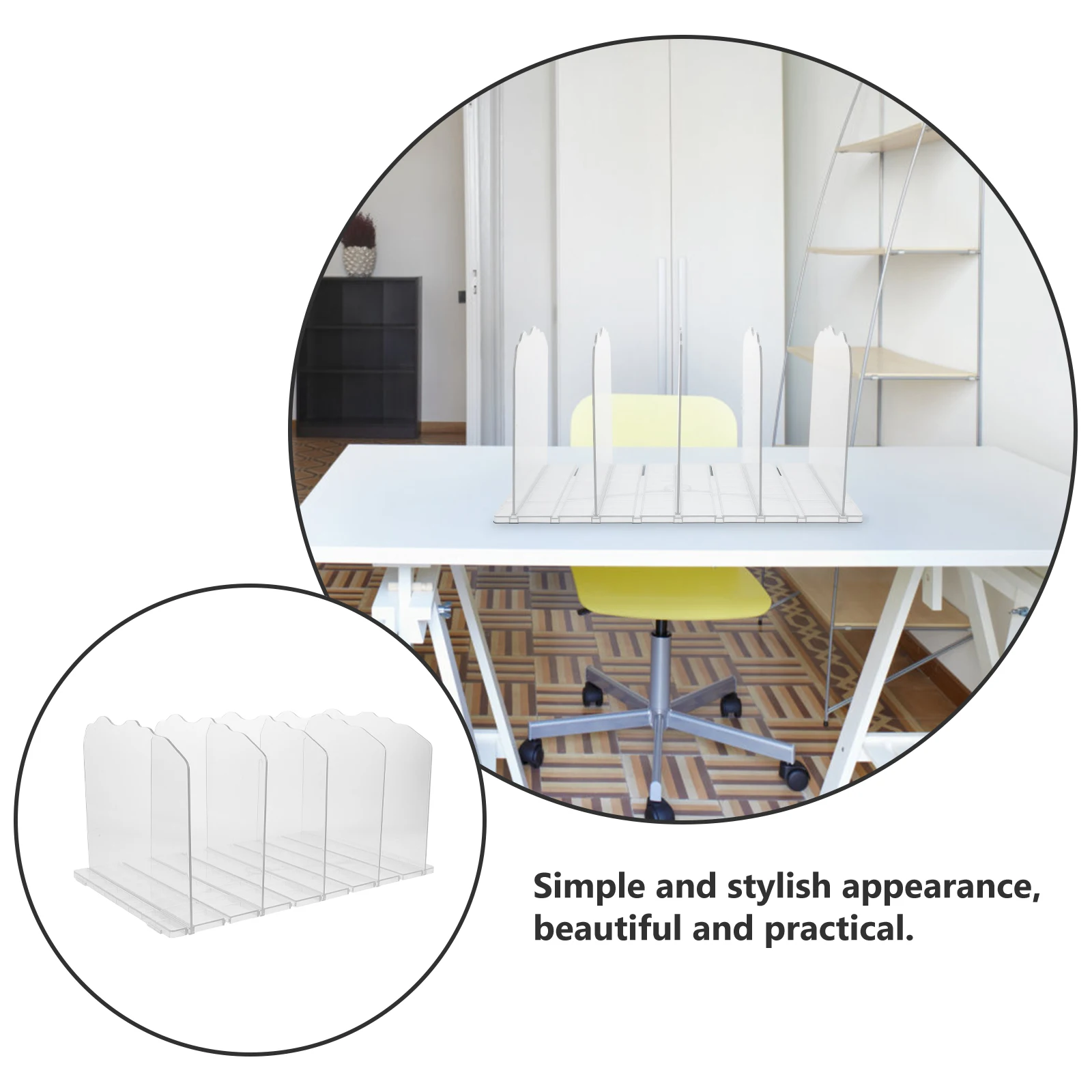 

Transparent Insert 5-Tier Storage for Reusable Bag Organizer Bags Clothes Books Purse Shelf Desk Organizer Plastic Container