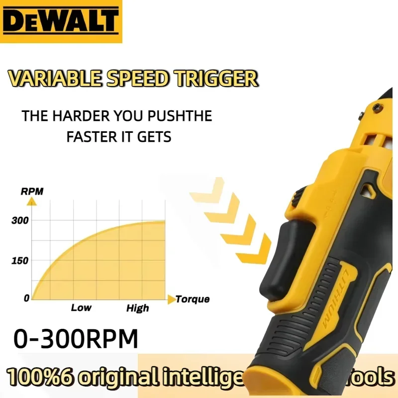 Dewalt DCF512 10MM Cordless Driver Multifunction Variable Speed Wrench Brushless Ratchet Right Angle Wrench
