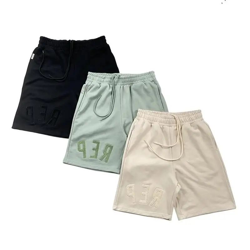 

Модные хлопковые полотенца-поло с вышивкой, свободные повседневные летние мужские и женские, дышащие, комфортные, молодежные, в стиле фэшн, длиной до колена.