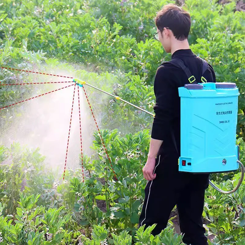 2025 20L Agricultural Electric Sprayer High Pressure Atomizing Sprayer Garden Irrigation Tool 충전식분무기