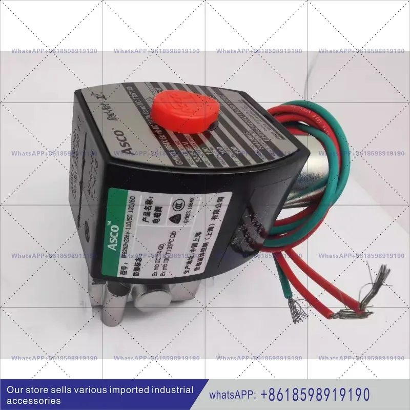 8262-8263 series 1/8-1/4 inch 2-position 2-way EF8262H explosion-proof solenoid valve