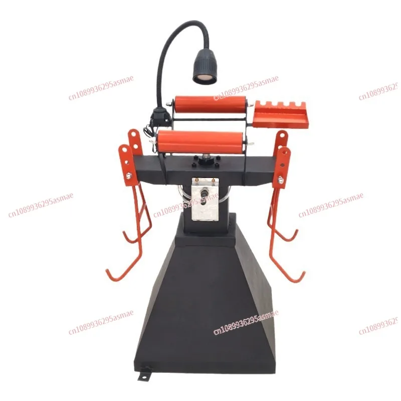 Vertical Pneumatic Tire Changer - Tire Repair Tool with Light Tire Spreader Bead Breaker for Hard Damage Repair