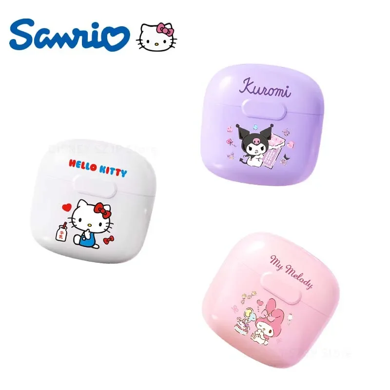 Sanrio A2-B TWS Earbuds Hello Kitty Wireless Earphones Bluetooth Kuromi Sport Touch Control Gaming Headphones Anime Cartoon