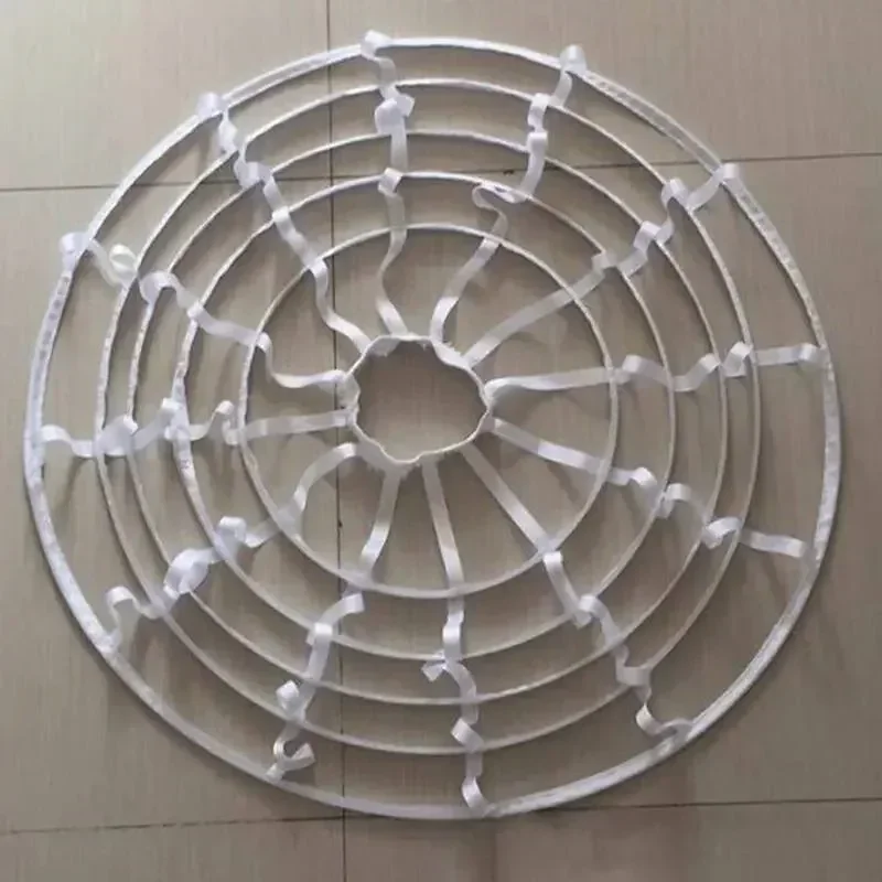 Onderscheidend ontwerp uitgeholde kooi 5-hoepel drukte Victoriaanse petticoat rok bruiloft cosplay