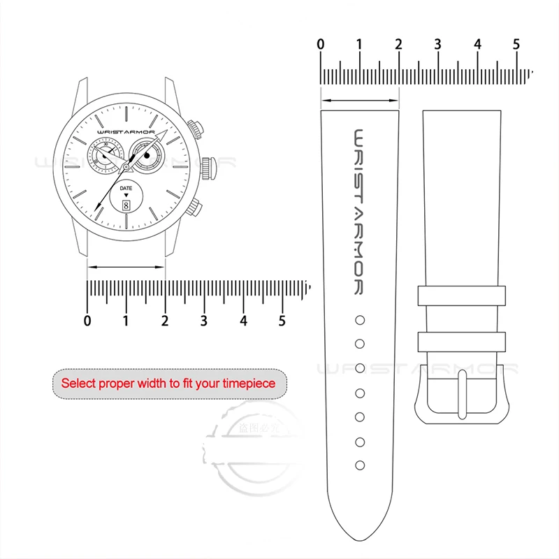18mm 20mm 22mm 24mm Nylon Strap Five-Ring Heavy Duty Stainless Steel Waterproof Washable Canvas Watch Accessories Men Bracelet