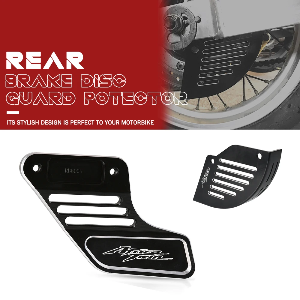 

XRV 750 CNC Left And Right Rear Caliper Guard Brake Disc Guard Protector Cover For Honda XRV750 Africa Twin Aluminum Motorcycle