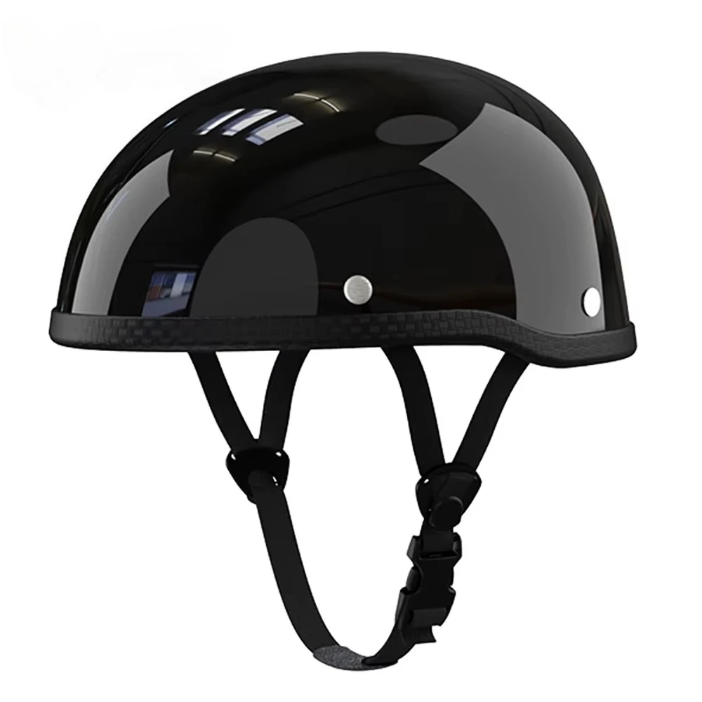 Retro Motorcycle Half Helmet ABS+Cotton Plastic Cap Summer Half Face Unisex Helmet Motorbike Ridder Universal